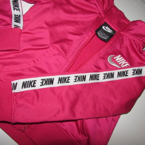 NIKE Pink Sweat Jacket Toddler Size 3T Gym Coat - Picture 4 of 9